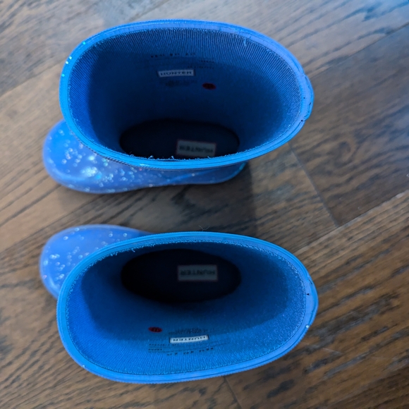 Hunter Kids purple Glitter Rain Boots - Picture 4 of 8